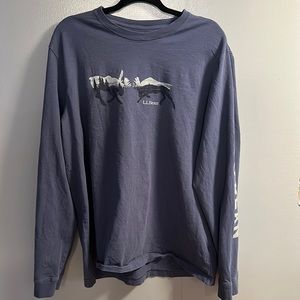 Men’s LL Bean long sleeve. Worn once